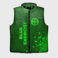 Мужской жилет Blue Exorcist - green gradient вертикально