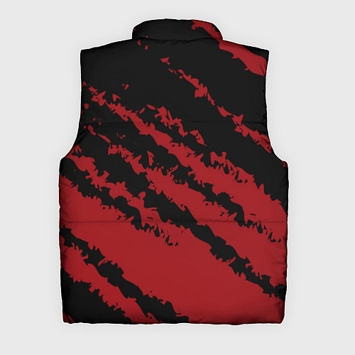 Мужской жилет The color is red and black / 3D-Черный – фото 2