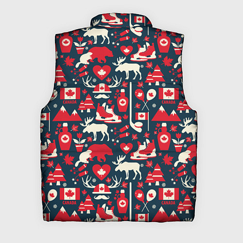 Мужской жилет Канада / 3D-Черный – фото 2
