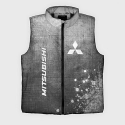 Мужской жилет Mitsubishi - grey gradient вертикально