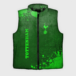 Мужской жилет Tottenham - green gradient вертикально, цвет: 3D-черный