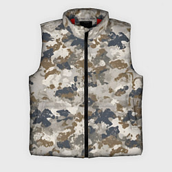 Мужской жилет Светлый камуфляж, цвет: 3D-красный