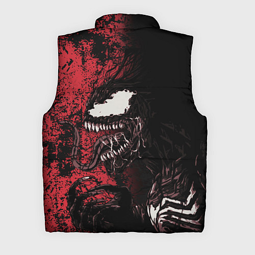 Мужской жилет Веном на красном / 3D-Черный – фото 2