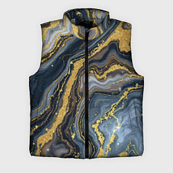 Мужской жилет Золотые диагонали
