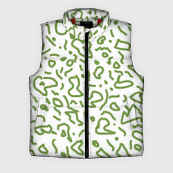 Мужской жилет Закорючки, цвет: 3D-красный