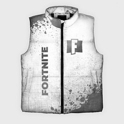 Мужской жилет Fortnite - white gradient вертикально, цвет: 3D-черный