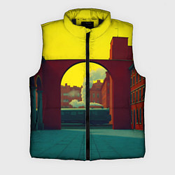 Мужской жилет Арт с поездом