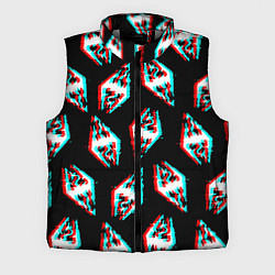 Мужской жилет Skyrim glitch logo patten, цвет: 3D-светло-серый