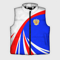 Мужской жилет Герб России - цвета флага