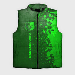 Мужской жилет Danganronpa - green gradient по-вертикали