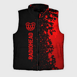 Мужской жилет Radiohead - red gradient по-вертикали