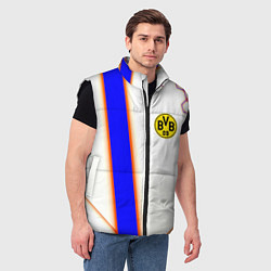 Мужской жилет Borussia geometry sport, цвет: 3D-черный — фото 2