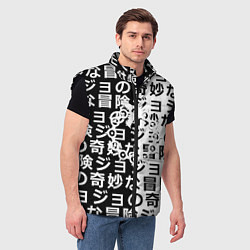 Мужской жилет Семь смертных грехов паттерн, цвет: 3D-черный — фото 2