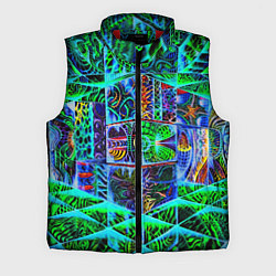 Мужской жилет Психоделика узор кислотный
