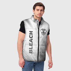 Мужской жилет Bleach - white gradient вертикально, цвет: 3D-черный — фото 2