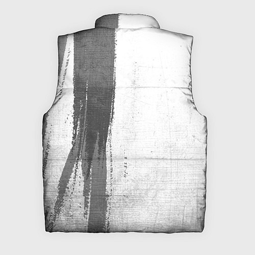 Мужской жилет Totoro - white gradient по-вертикали / 3D-Черный – фото 2