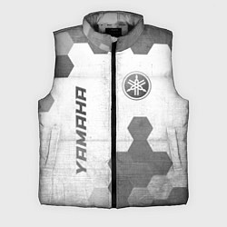 Мужской жилет Yamaha - white gradient вертикально, цвет: 3D-черный