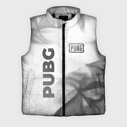 Мужской жилет PUBG - white gradient вертикально, цвет: 3D-черный