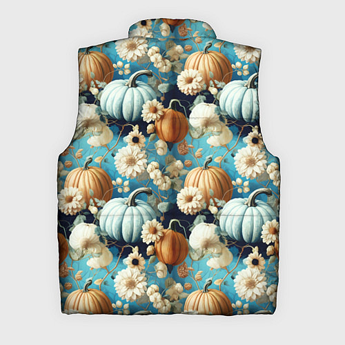 Мужской жилет Маленькие тыковки / 3D-Черный – фото 2