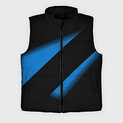 Мужской жилет Color blue black line