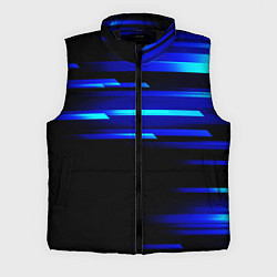 Мужской жилет Color blue black, цвет: 3D-черный