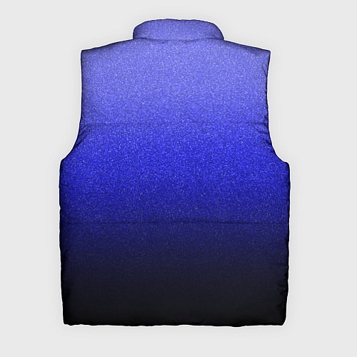 Мужской жилет Градиент индиго из синего в чёрный / 3D-Черный – фото 2