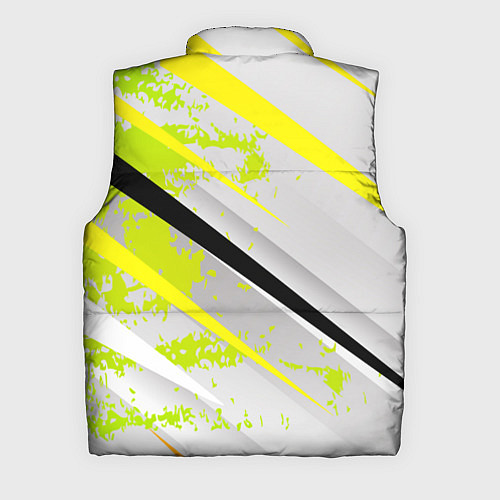 Мужской жилет Color white light green / 3D-Черный – фото 2