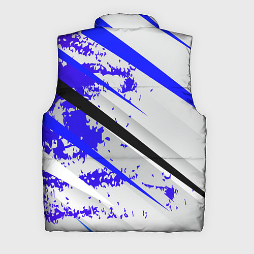Мужской жилет Color white blue / 3D-Черный – фото 2