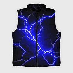Мужской жилет Color blue black, цвет: 3D-черный