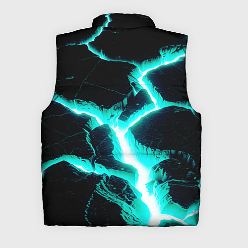 Мужской жилет Color light blue black / 3D-Черный – фото 2