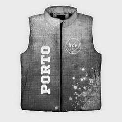 Мужской жилет Porto - grey gradient вертикально