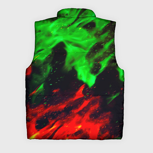 Мужской жилет Monster energy огонь лого / 3D-Черный – фото 2