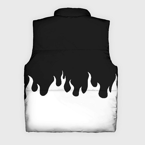 Мужской жилет Monster energy red logo / 3D-Черный – фото 2