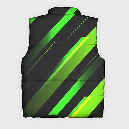 Мужской жилет Color black green / 3D-Черный – фото 2