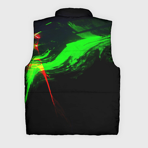 Мужской жилет Color black green red / 3D-Черный – фото 2