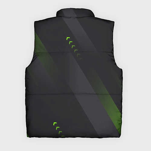 Мужской жилет Color black green / 3D-Черный – фото 2