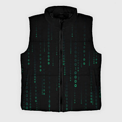 Мужской жилет Color black turquoise