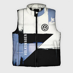 Мужской жилет Volkswagen логотип, цвет: 3D-черный