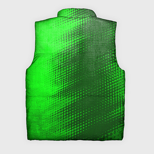 Мужской жилет Akira - green gradient по-вертикали / 3D-Черный – фото 2