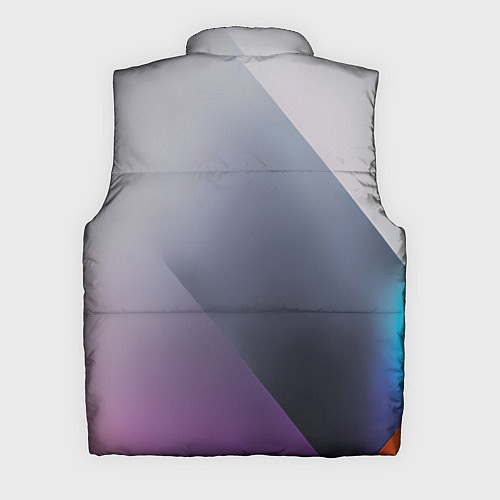 Мужской жилет Color grey with stripes / 3D-Черный – фото 2