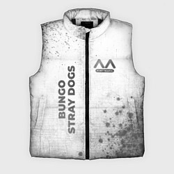 Мужской жилет Bungo Stray Dogs - white gradient вертикально