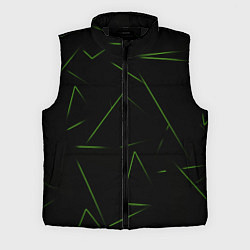 Мужской жилет Color green line