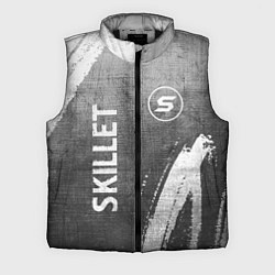 Мужской жилет Skillet - grey gradient вертикально