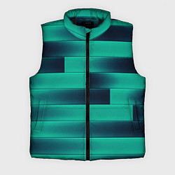 Мужской жилет Color light blue square