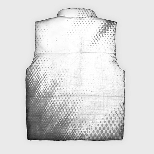Мужской жилет One Piece - white gradient вертикально / 3D-Черный – фото 2