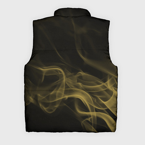Мужской жилет Color smoke yellow / 3D-Черный – фото 2