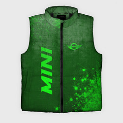 Мужской жилет Mini - green gradient вертикально