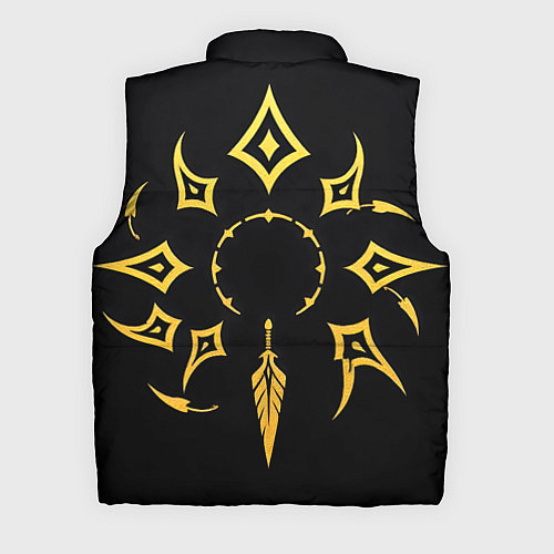 Мужской жилет Этнический паттерн на черном / 3D-Черный – фото 2