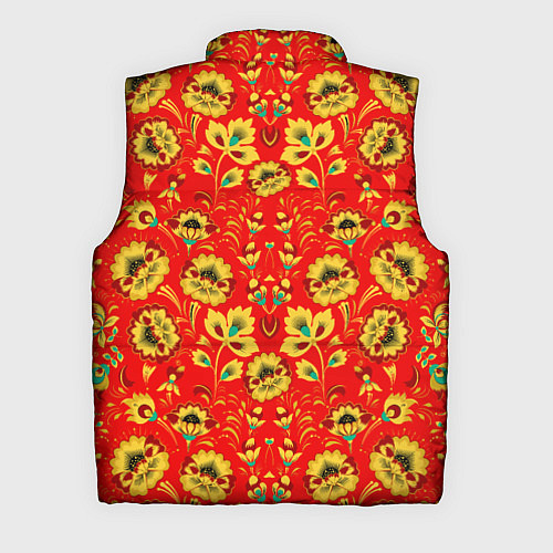 Мужской жилет Традиционный русский узор / 3D-Черный – фото 2