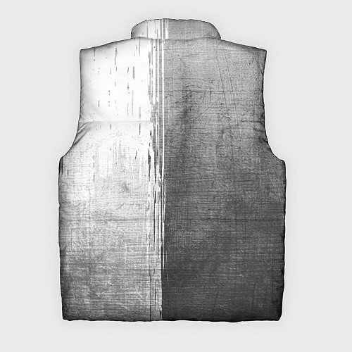 Мужской жилет Garbage - grey gradient по-вертикали / 3D-Черный – фото 2